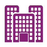 purple skyscraper clipart
